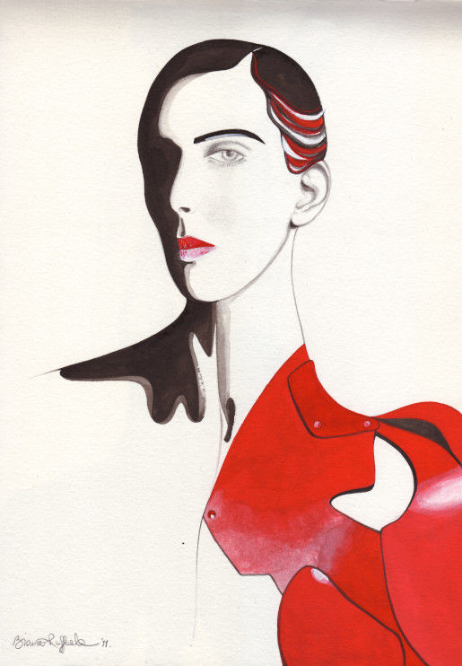 Fashion Illustration Nr. 42 by Bianca Raffaela